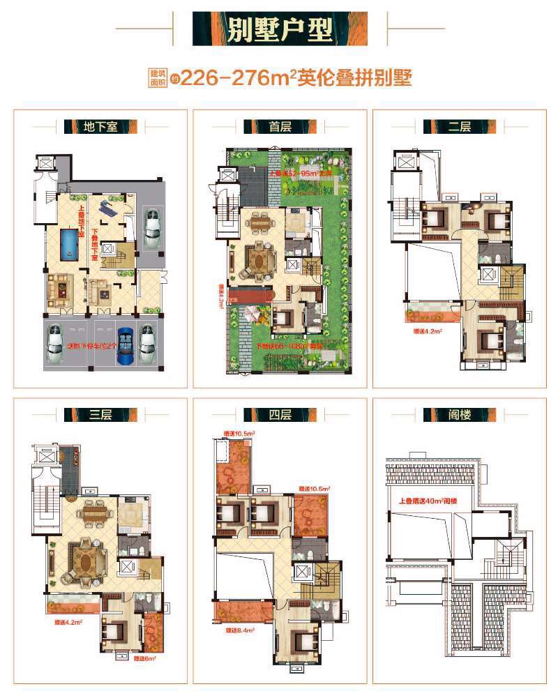 金德利·翡翠城別墅戶型圖